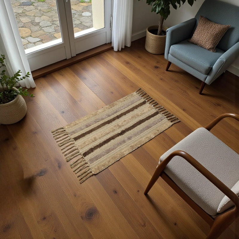 BAJADA DE CAMA BORDADA KILIM DE ESTILO ETNICO 60X90CM MD76 - 2