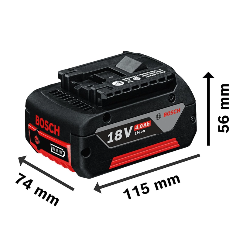 BATERÍA BOSCH DE IONES DE LITIO GBA 18V 4 AH - 3