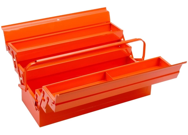 CAJA HERRAMIENTAS BAHCO 3149-OR METÁLICA CON 5 COMPARTIMENTOS 20 X 22 CM - 2