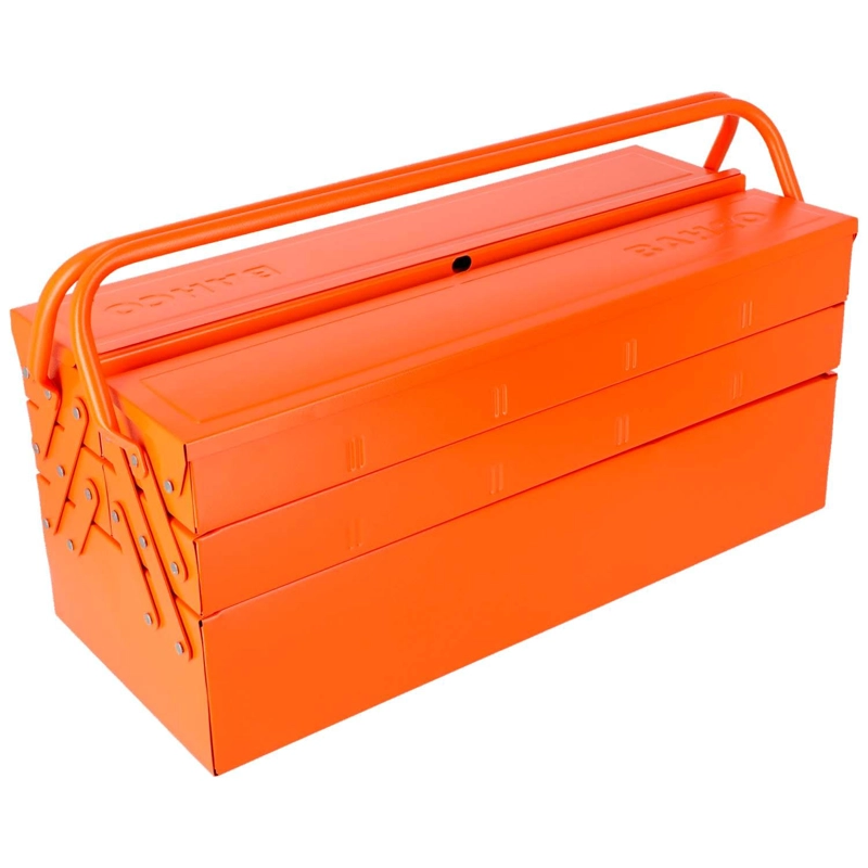 CAJA HERRAMIENTAS BAHCO 3149-OR METÁLICA CON 5 COMPARTIMENTOS 20 X 22 CM - 3