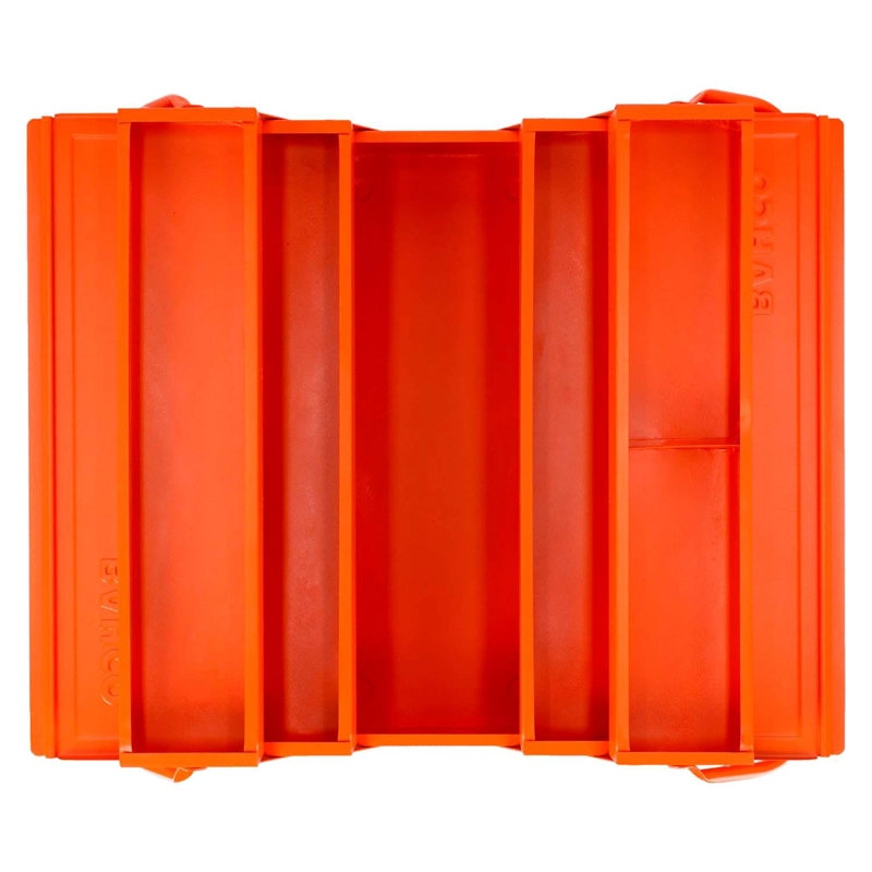 CAJA HERRAMIENTAS BAHCO 3149-OR METÁLICA CON 5 COMPARTIMENTOS 20 X 22 CM - 4