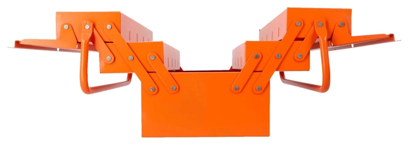 CAJA HERRAMIENTAS BAHCO 3149-OR METÁLICA CON 5 COMPARTIMENTOS 20 X 22 CM - 5