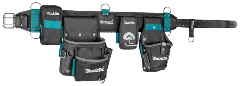 CINTURON CUERO USO PESADO CON PORTAHERRAMIENTAS - MAKITA - 1