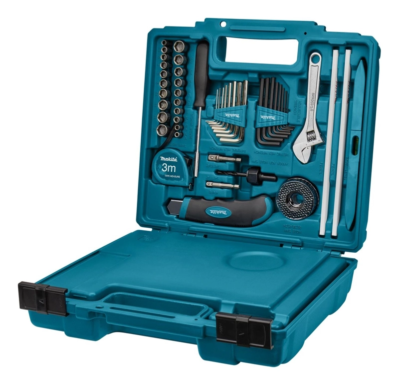 SET MAKITA E-11689 ACCESORIOS Y HERRAMIENTAS MANUALES 256 PIEZAS 32 X 12 CM - 3