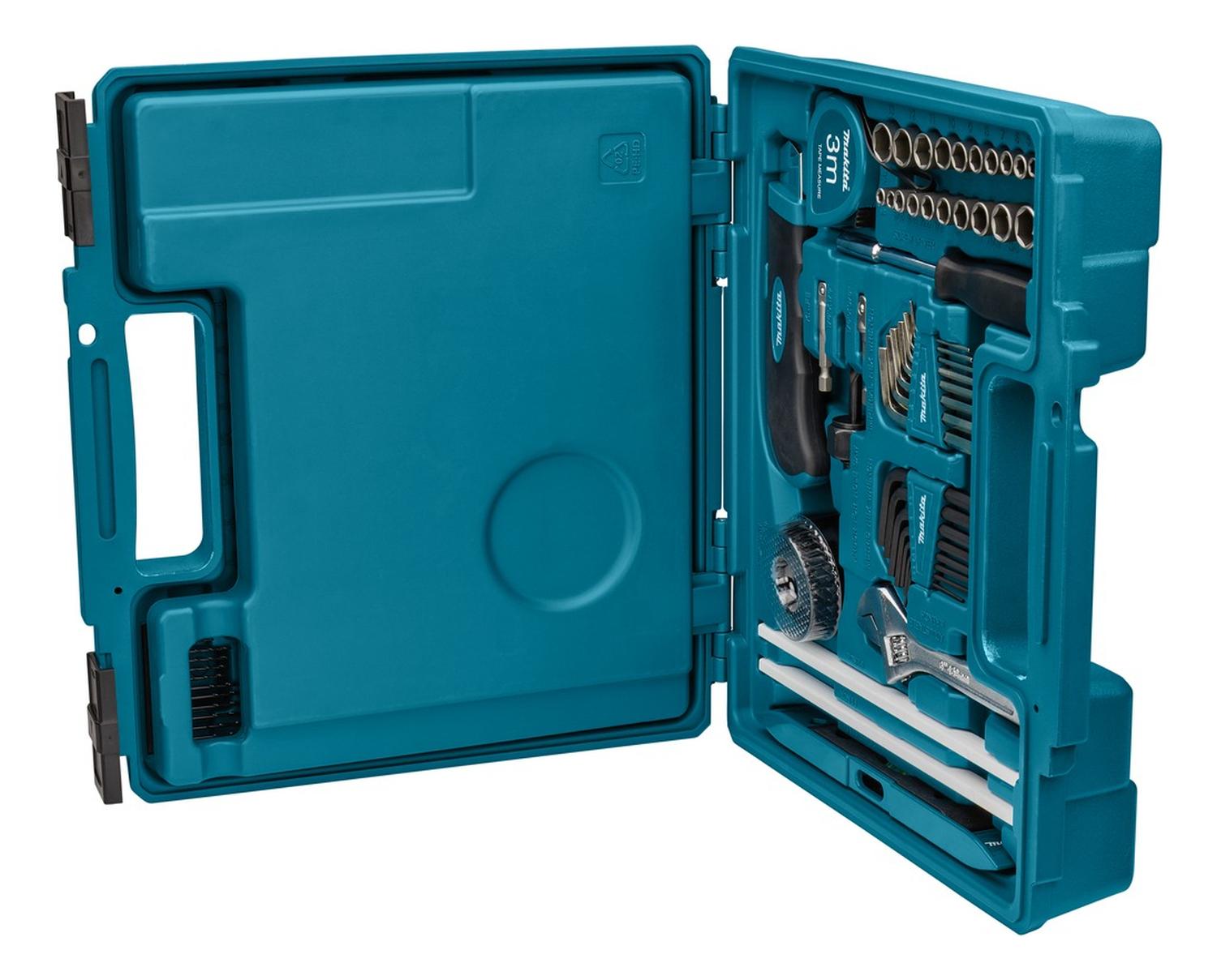 SET MAKITA E-11689 ACCESORIOS Y HERRAMIENTAS MANUALES 256 PIEZAS 32 X 12 CM - 5
