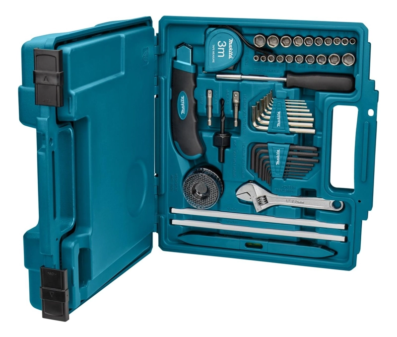 SET MAKITA E-11689 ACCESORIOS Y HERRAMIENTAS MANUALES 256 PIEZAS 32 X 12 CM - 6