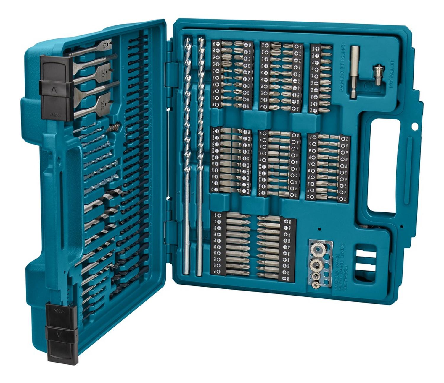 SET MAKITA E-11689 ACCESORIOS Y HERRAMIENTAS MANUALES 256 PIEZAS 32 X 12 CM - 7