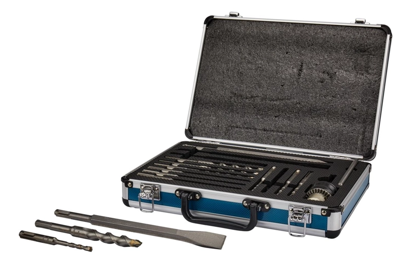 SET 14 PIEZAS CINCELES MAKITA CINCELES PUNTOS Y BROCAS SDS-PLUS D-71174 8 X 23 CM - 4