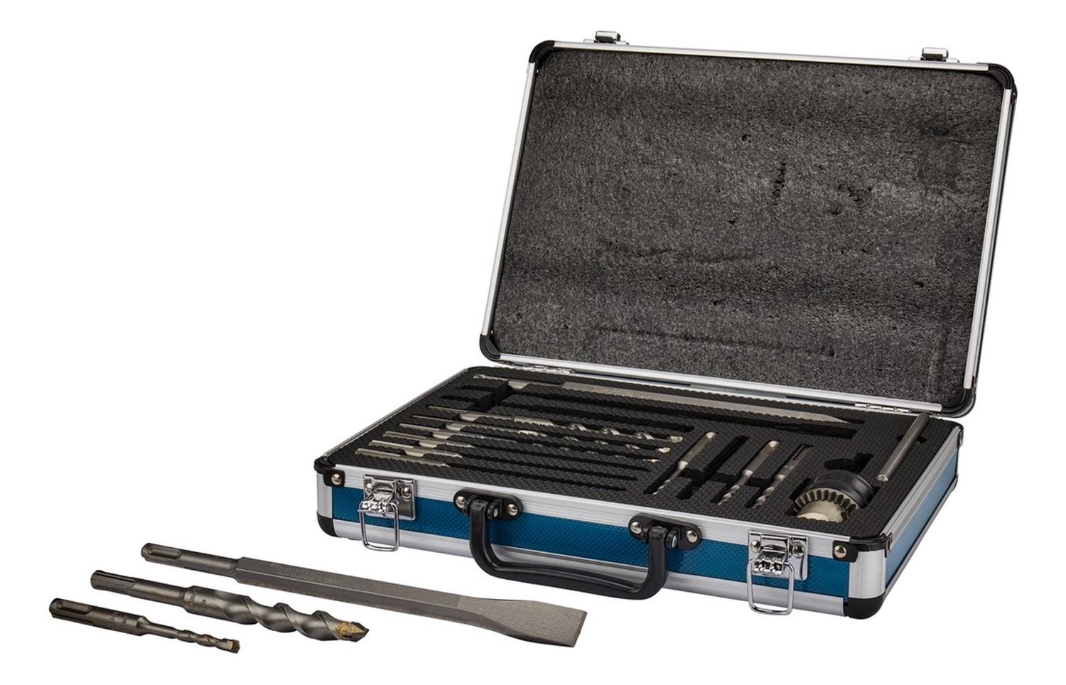 SET 14 PIEZAS CINCELES MAKITA CINCELES PUNTOS Y BROCAS SDS-PLUS D-71174 8 X 23 CM - 4