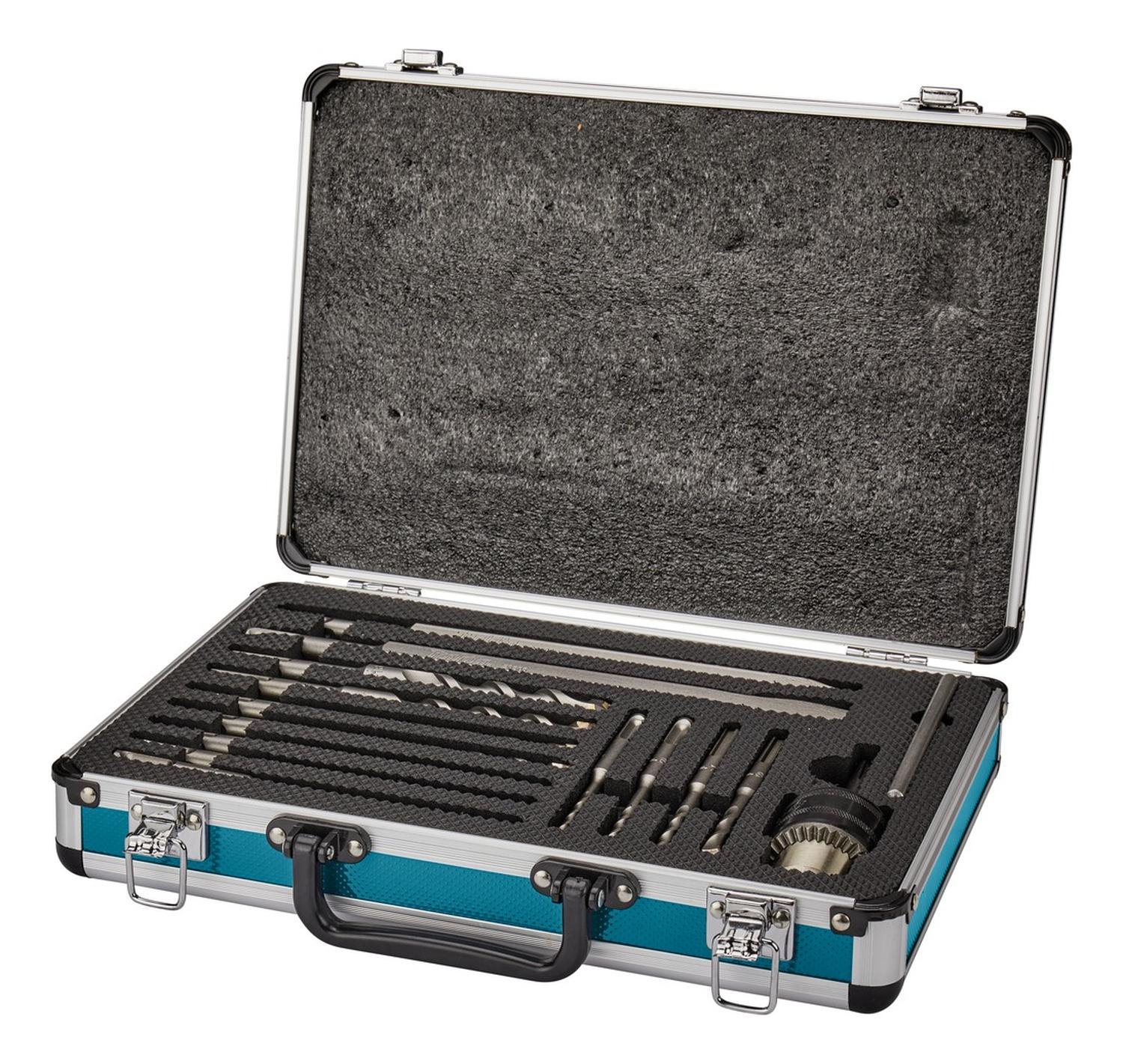 SET 14 PIEZAS CINCELES MAKITA CINCELES PUNTOS Y BROCAS SDS-PLUS D-71174 8 X 23 CM - 5
