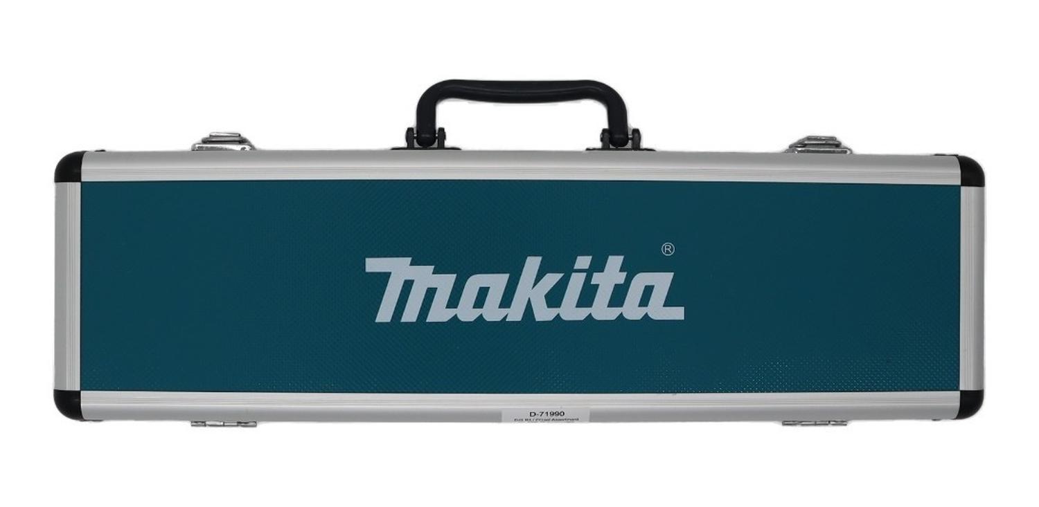CAJA HERRAMIENTAS MAKITA 10 PIEZAS BROCA Y CINCEL TCT SDS-PLUS D-71990 6.5 X 15.5 CM - 3