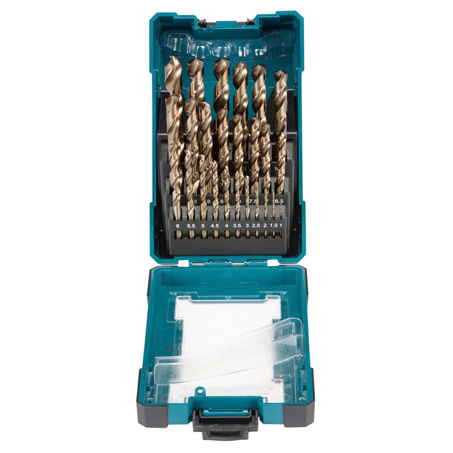 JUEGO DE BROCAS PARA METAL HSS- CO 1-13MM 25 PZAS - MAKITA - 1
