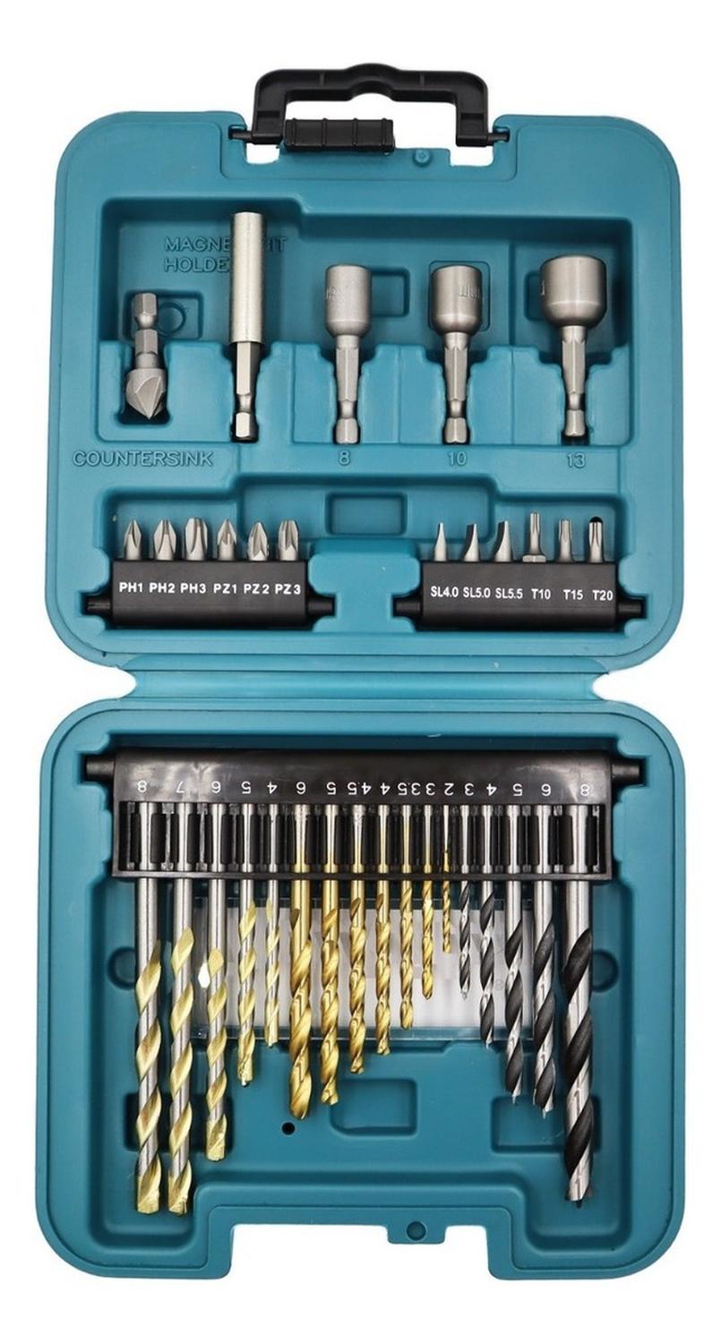 SET 34 PIEZAS BROCAS Y PUNTAS MAKITA B-68498 - 3