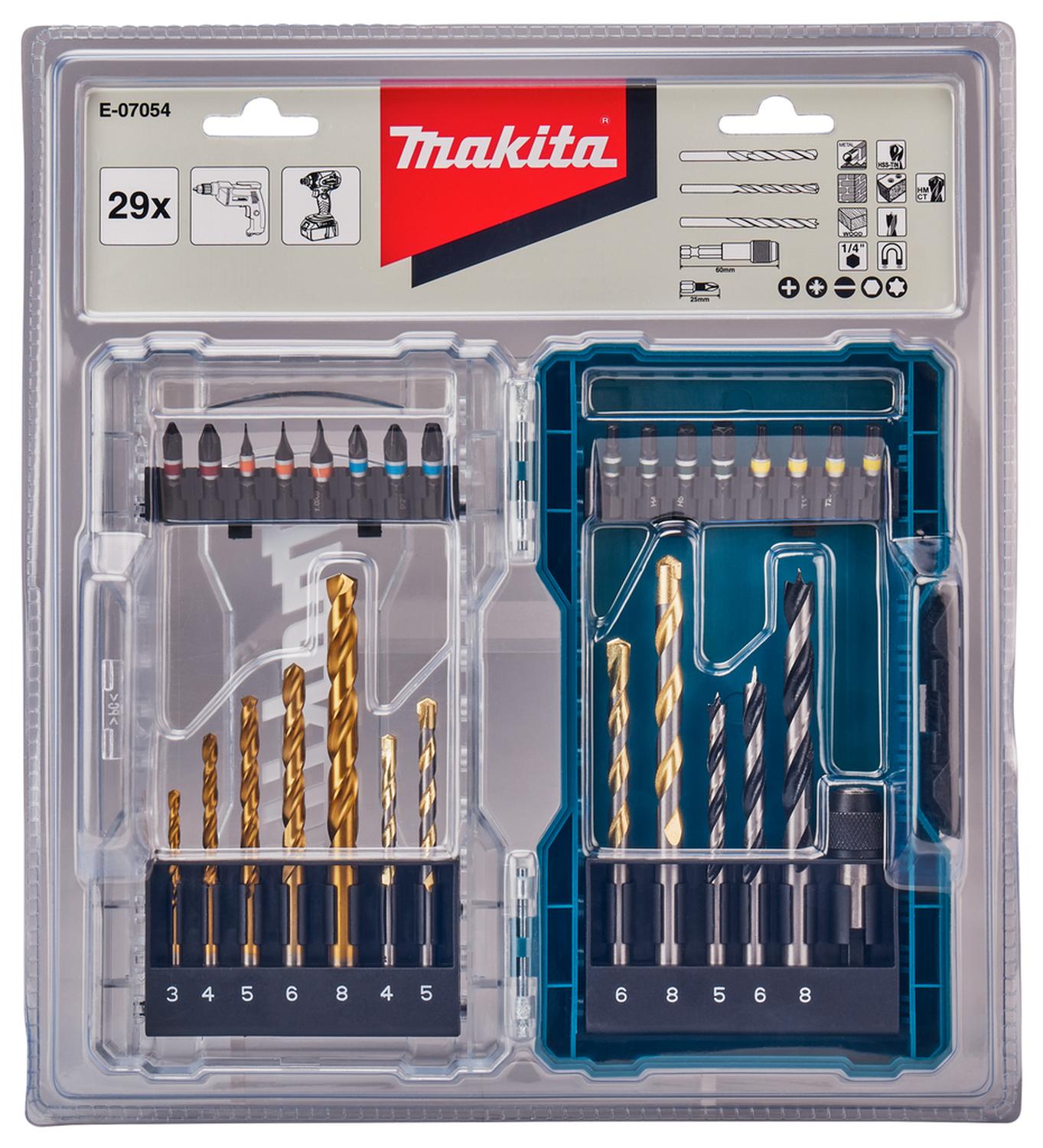 JUEGO DE BROCAS Y PUNTAS PARA ATORNILLAR 29 PZAS. - MAKITA - 5
