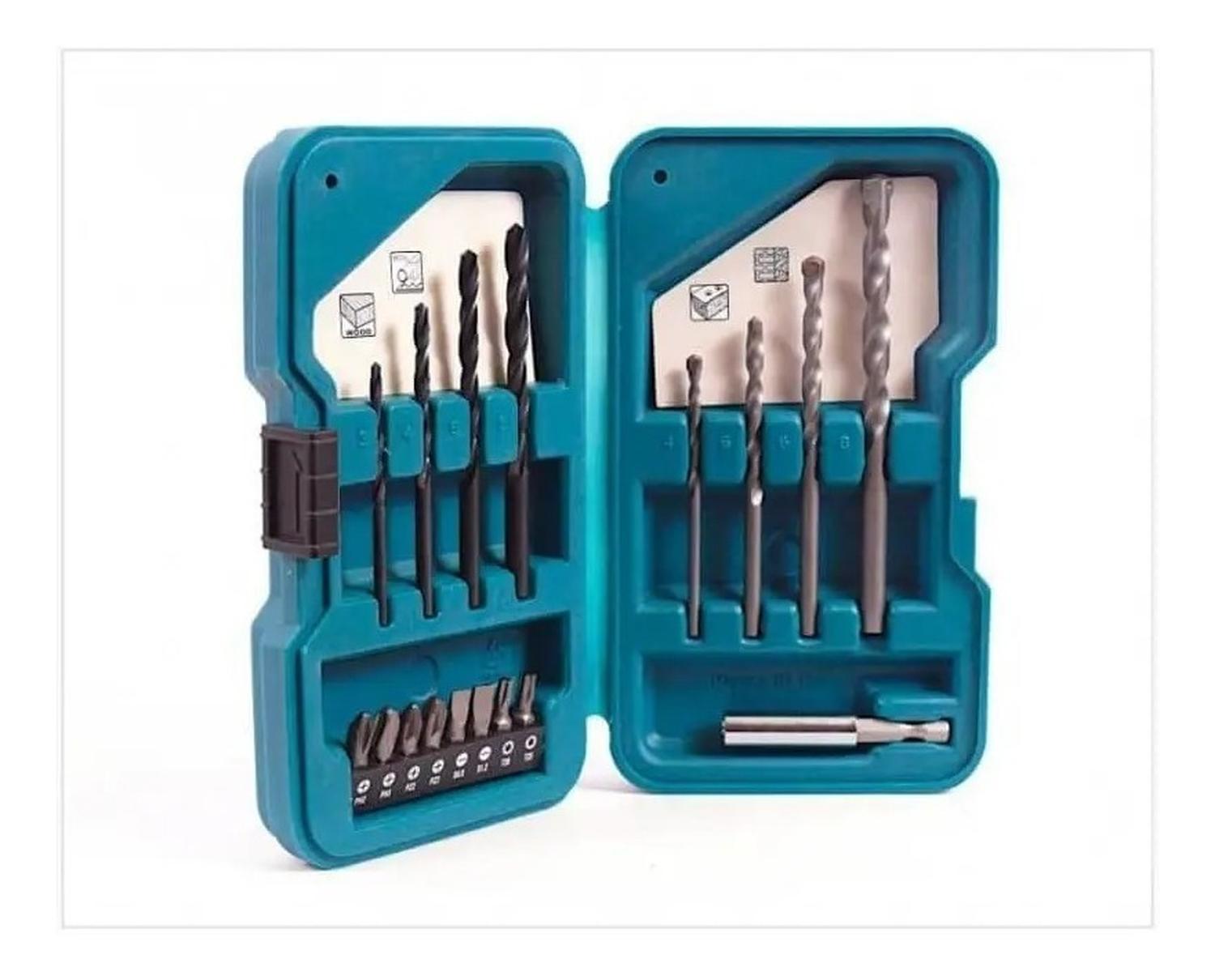 SET DE ACCESORIOS MULTIPROPÓSITO 17 PIEZAS MAKITA D-40216 - 1