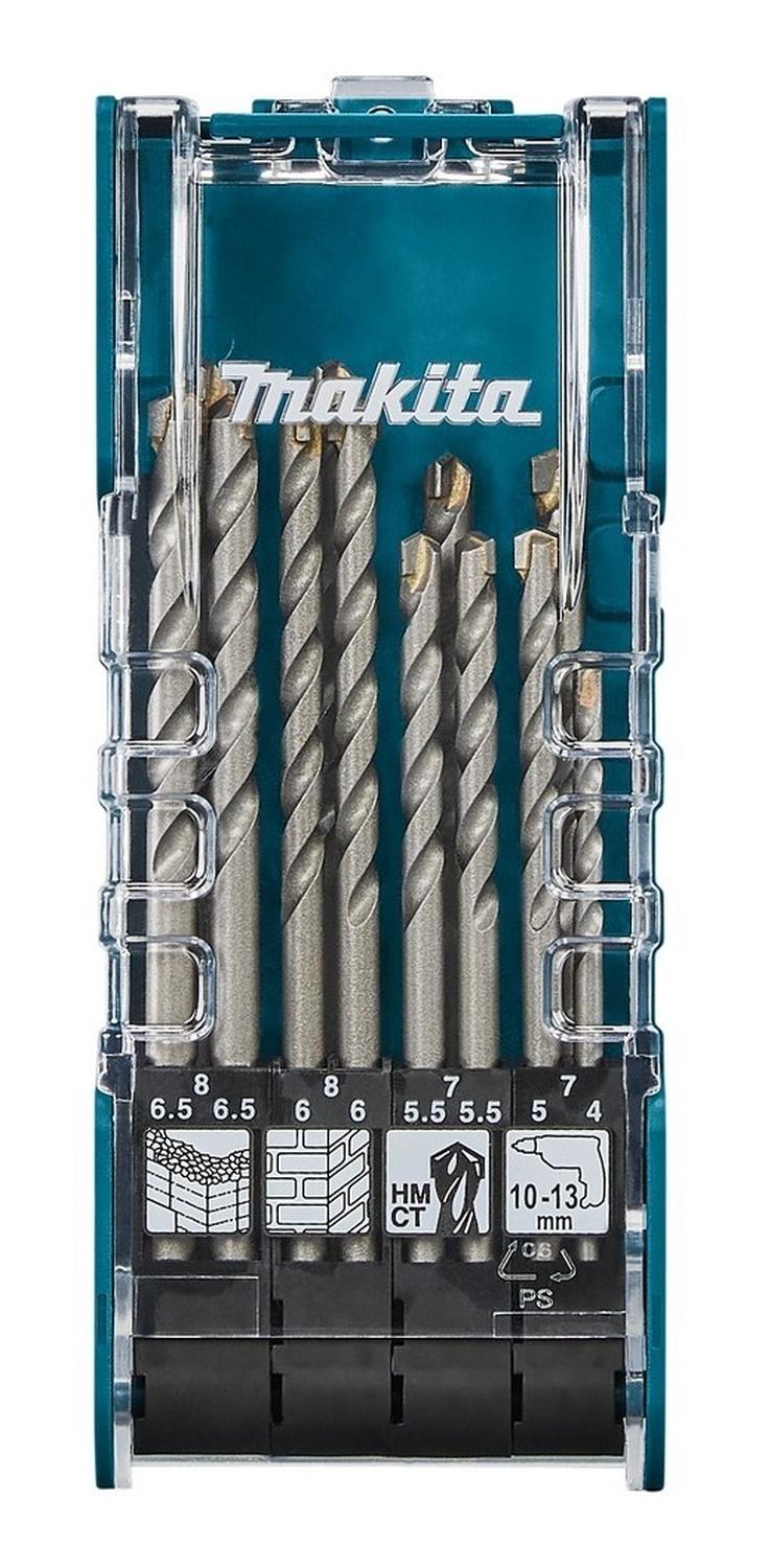 SET BROCAS CONCRETO TCT (4-8MM) 12 PZAS - MAKITA - 3