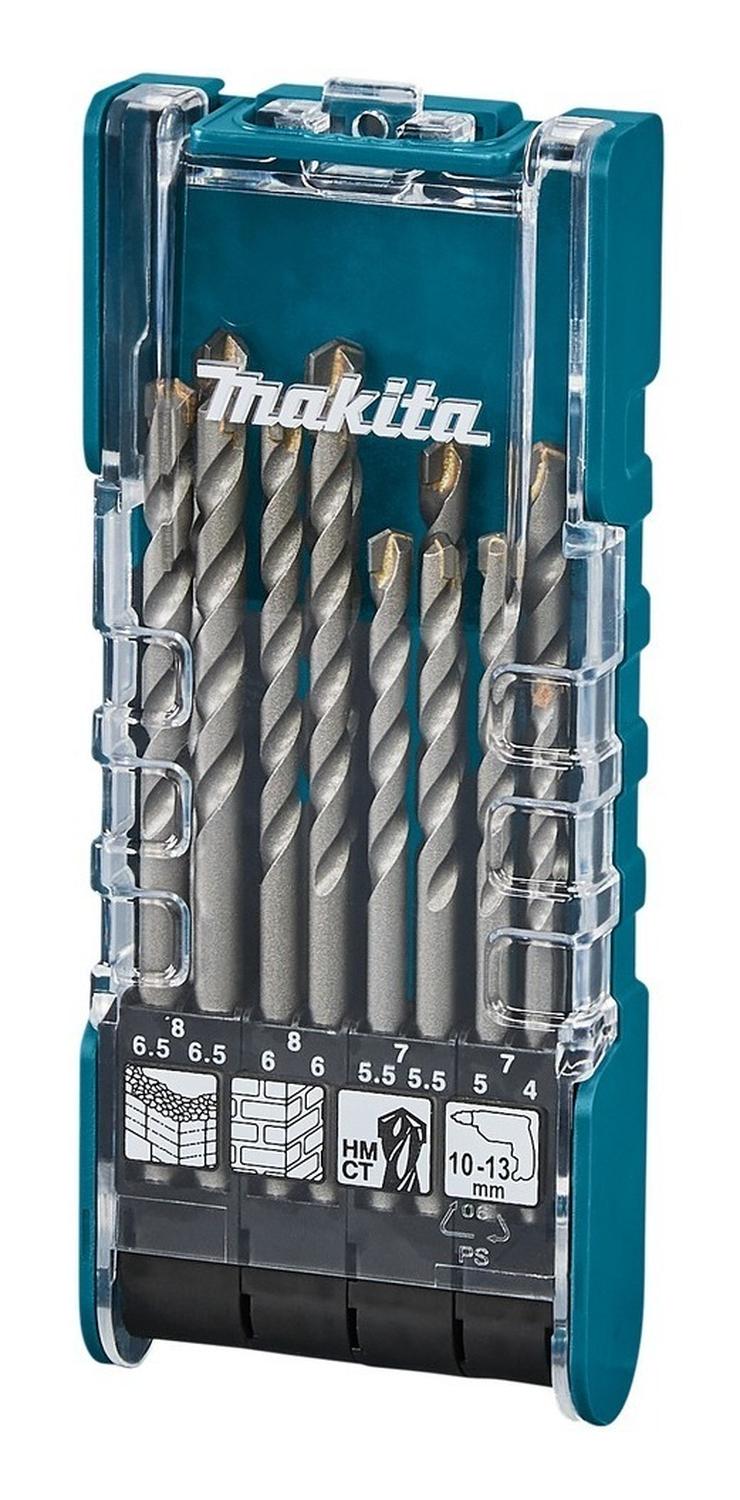 SET BROCAS CONCRETO TCT (4-8MM) 12 PZAS - MAKITA - 4