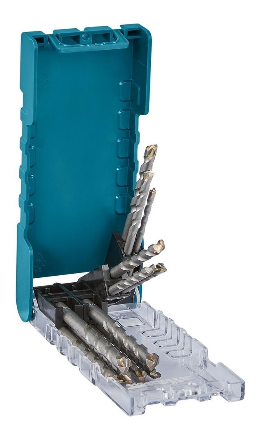 SET BROCAS CONCRETO TCT (4-8MM) 12 PZAS - MAKITA - 7