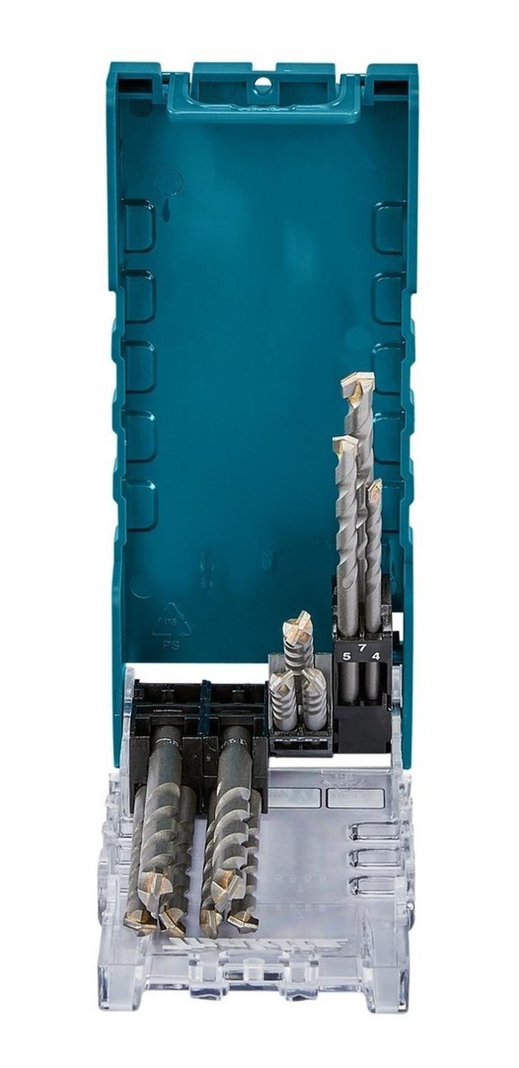SET BROCAS CONCRETO TCT (4-8MM) 12 PZAS - MAKITA - 8