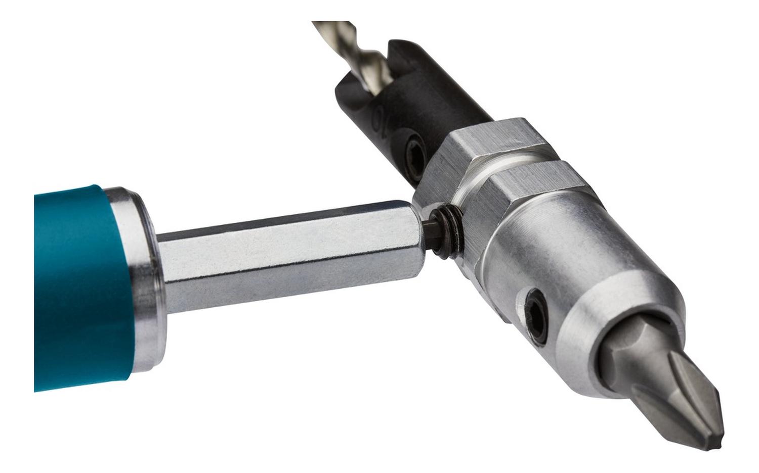 AVELLANADOR PARA ATORNILLAR N6, BROCA DE 2,4MM CON PUNTA PH2 - 4