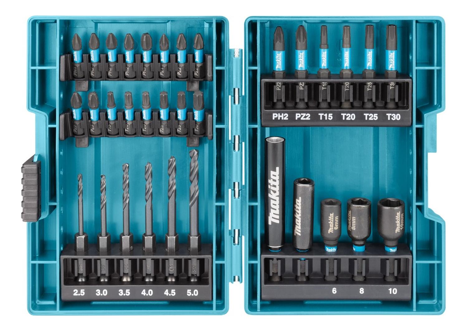 SET PUNTAS 33 PIEZAS IMPACT BLACK MAKITA B-66896 - 2