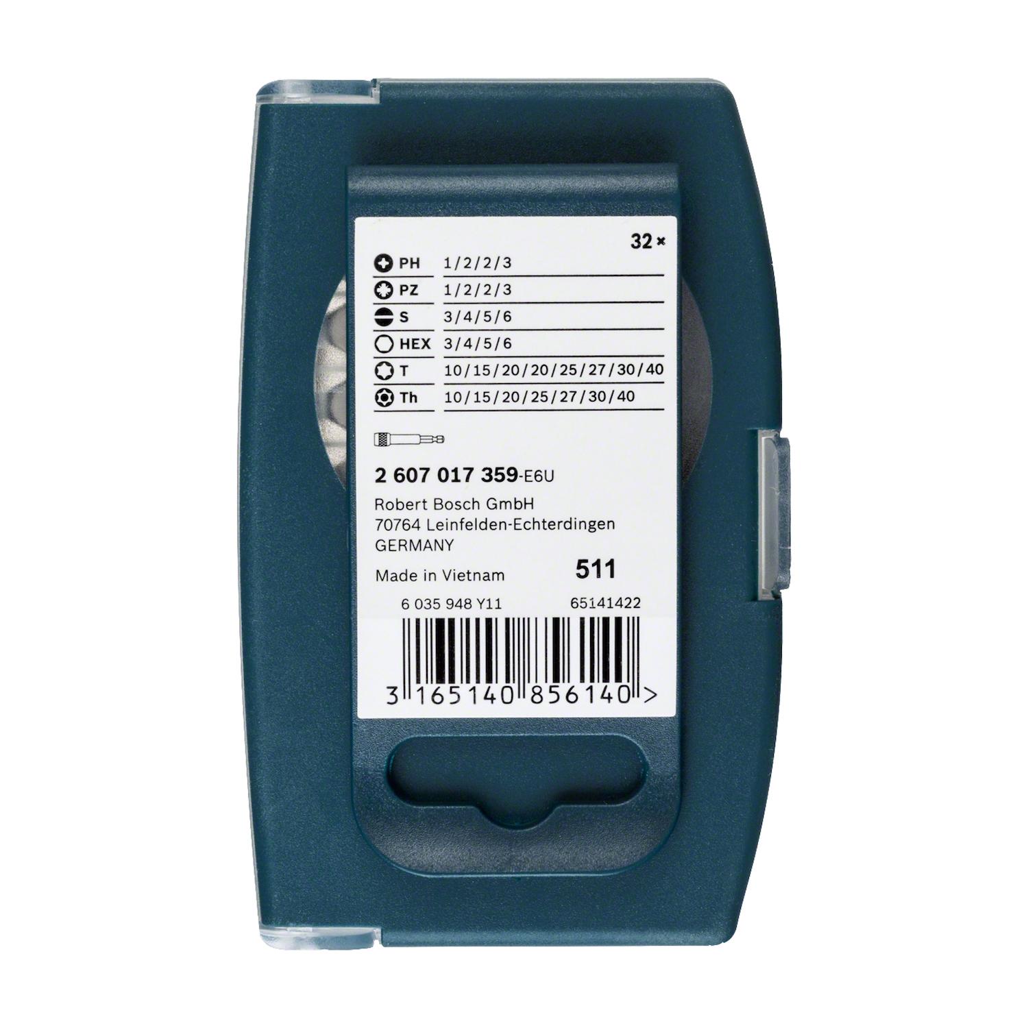 SET PUNTAS BOSCH 2607.017.359-000 EXTRA HARD 32 PZAS - 4