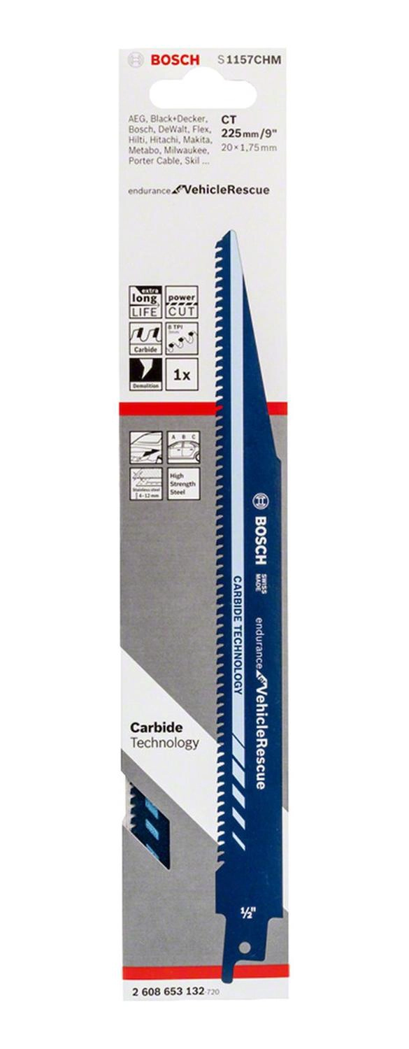 HOJA DE SIERRA BOSCH SABLE S1157CHM ENDURANCE FOR VEHICLE RESCUE - 3