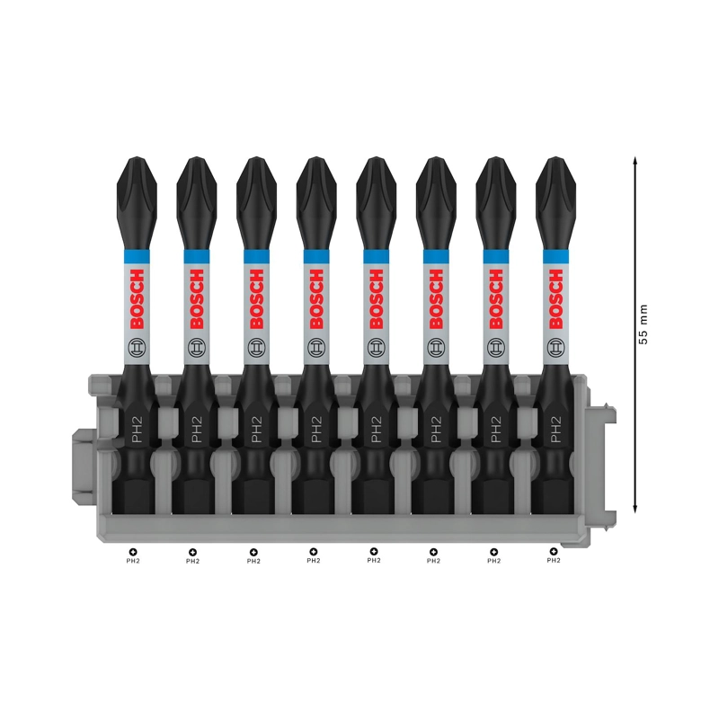 8 PUNTAS BOSCH 2608.522.330-000 PH2 X 50 MM IMPACT CONTROL - 3