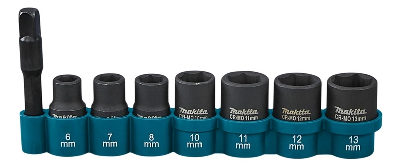 JUEGO DE DADOS MAKITA E-12289 DE IMPACTO 1/4 8 PIEZAS - 2