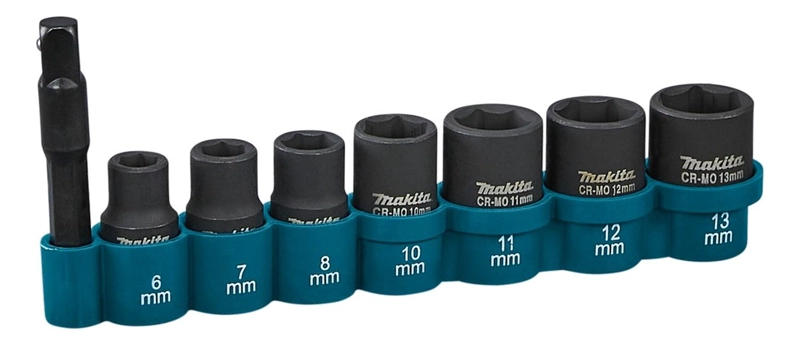 JUEGO DE DADOS MAKITA E-12289 DE IMPACTO 1/4 8 PIEZAS - 3