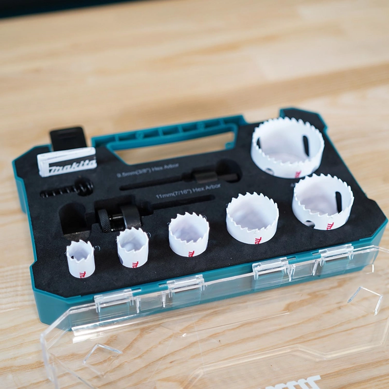 SET SIERRAS COPAS BIM 19, 22, 29, 38, 44 Y 57MM (PLOMERIA) 6 PZAS. - MAKITA - 3