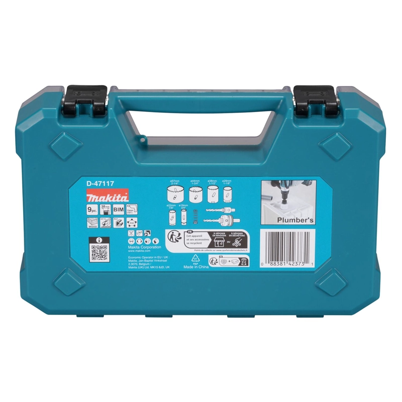 SET SIERRAS COPAS BIM 19, 22, 29, 38, 44 Y 57MM (PLOMERIA) 6 PZAS. - MAKITA - 5