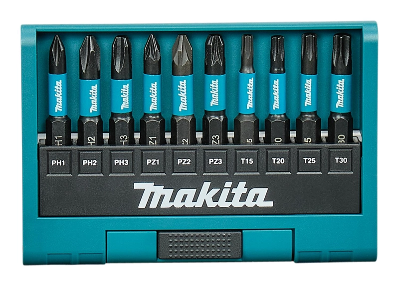 SET PUNTAS DE TORSION IMPACT BLACK 50MM 10 PZAS - MAKITA - 1