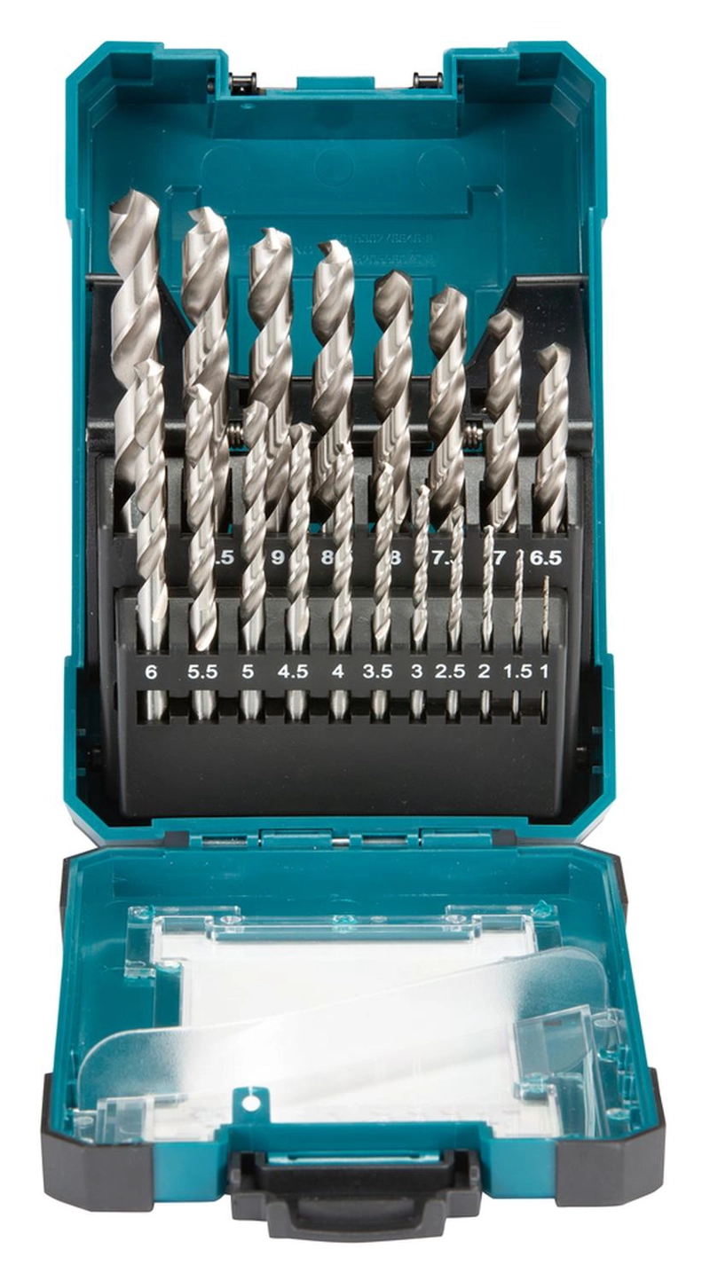 SET BROCAS MAKITA D-67549 PARA METAL HSS-G (1-10 MM) 19 PZAS - 2