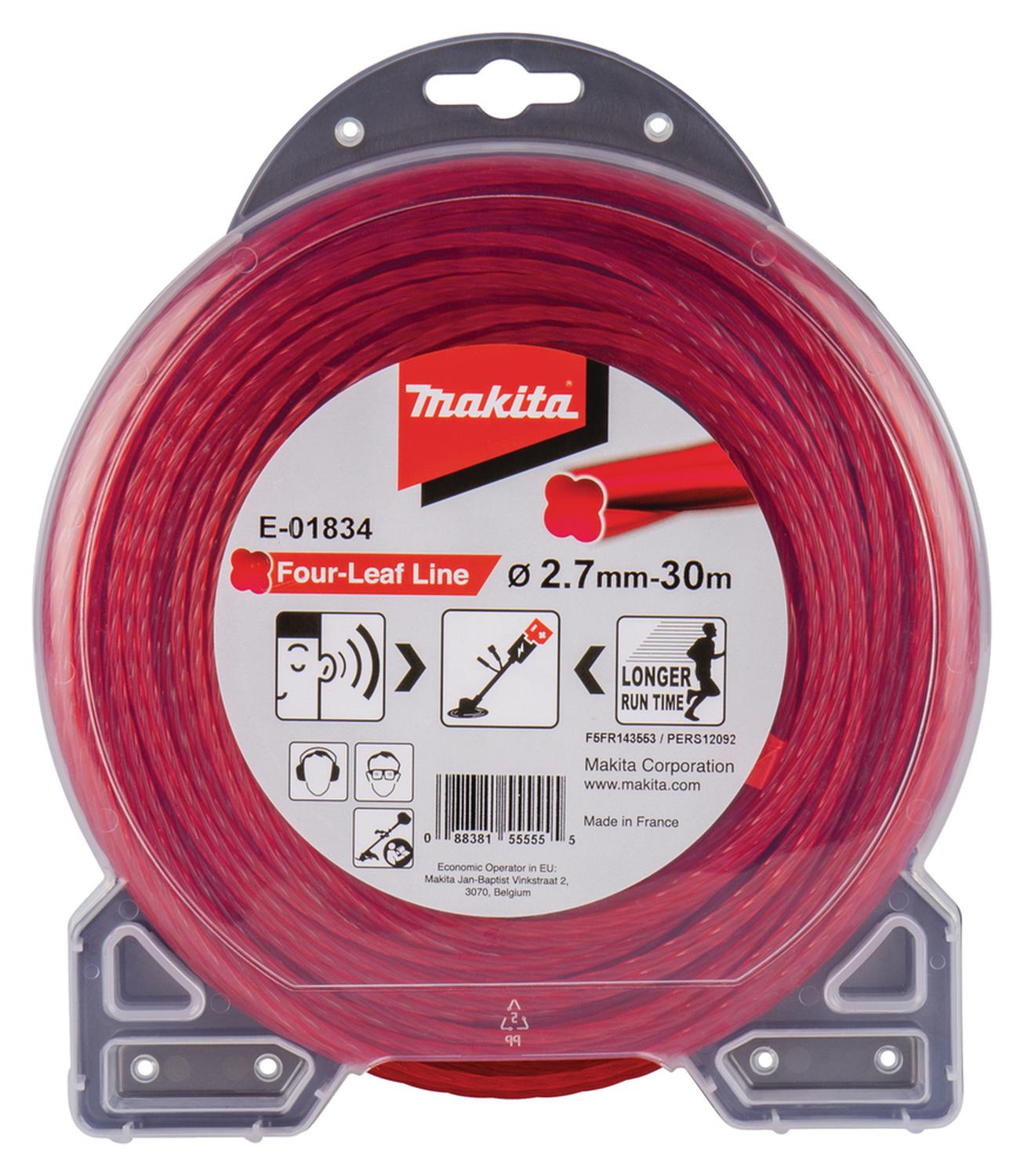 HILO MAKITA E-01834 NYLON ESTRIADO 2.7 MM X 30M - 1