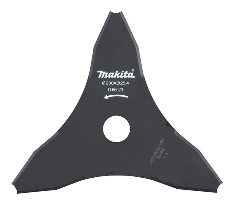 CUCHILLA METAL 3 PUNTAS ET 230X25,4MM MAKITA D-66020 - 1