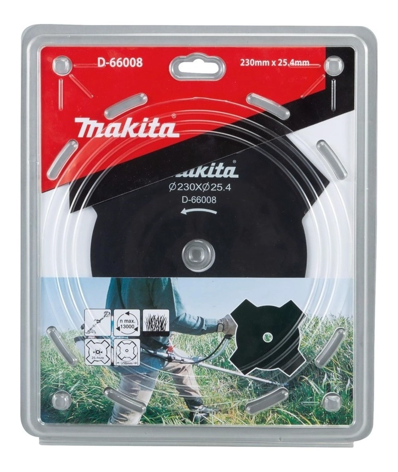 CUCHILLO MAKITA D-66008 METAL 4 PUNTAS ET 230X25.4X1.8 MM - 2