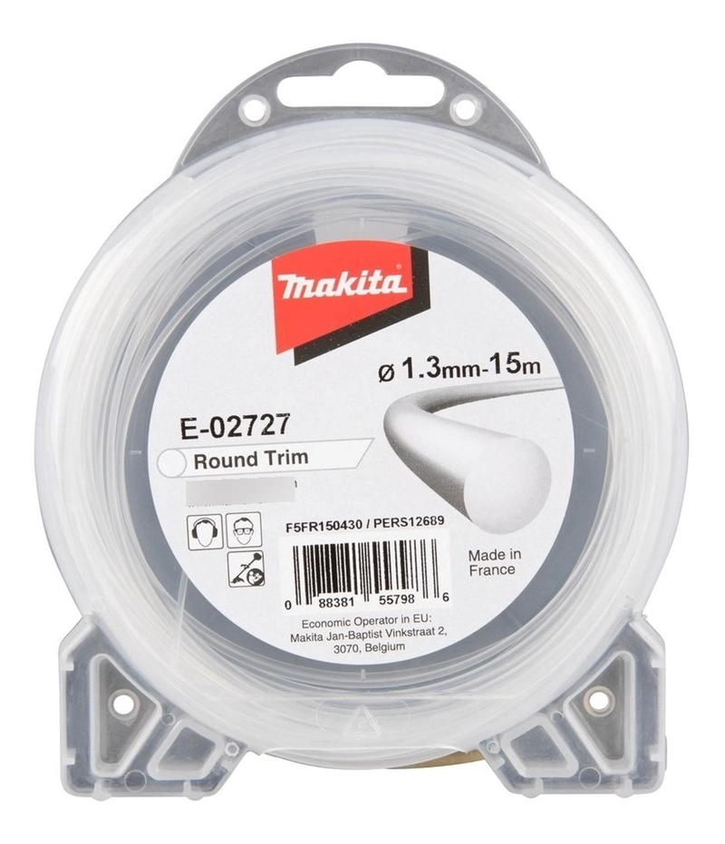 HILO NYLON REDONDO 1.3MM X 15M ORILLADORA MAKITA E-02727 - 1