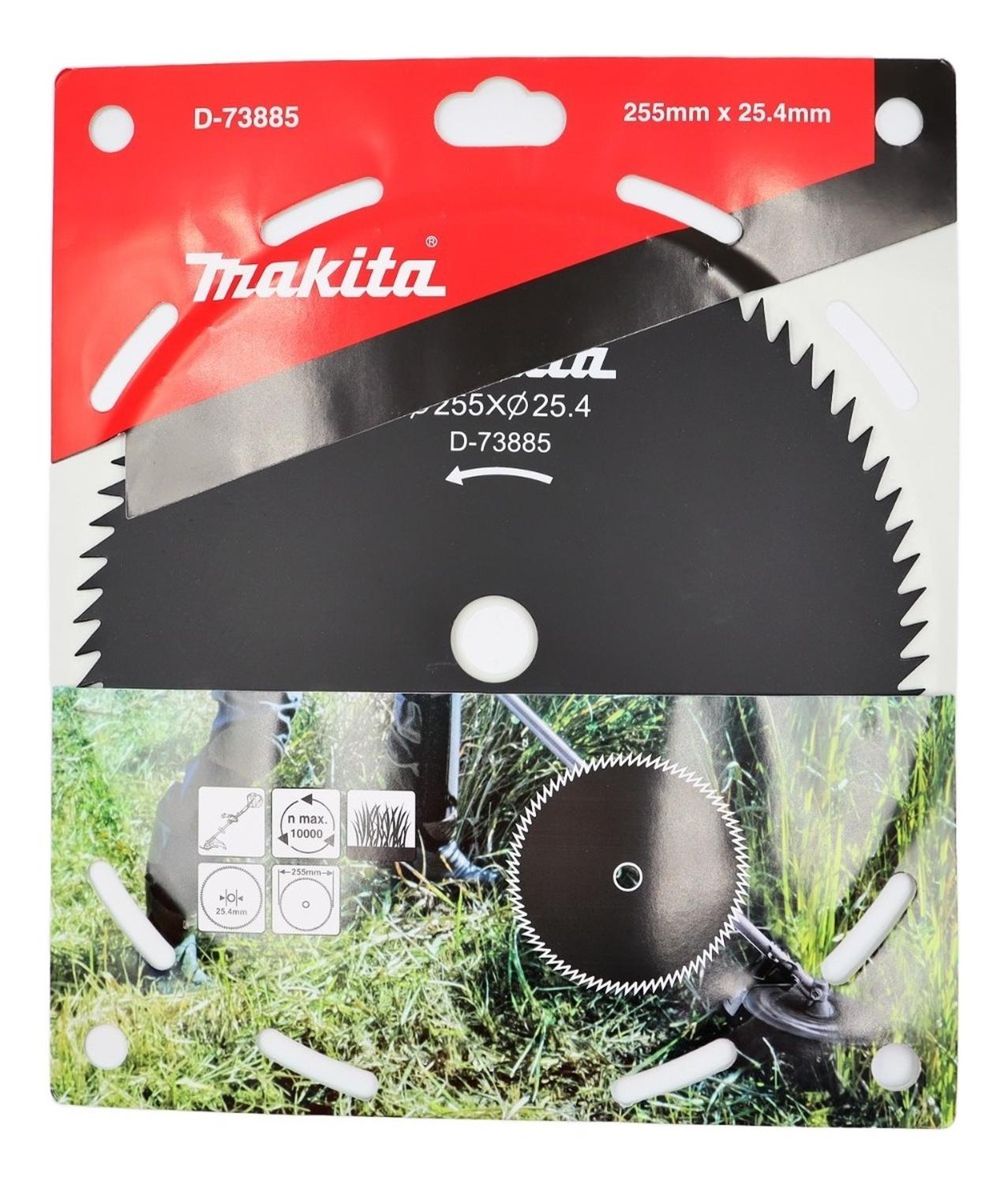DISCO MAKITA D-73885 SIERRA DESBROZADORA 255X25.4X2 MM 80D - 2