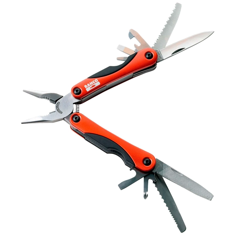 SET HERRAMIENTAS MAKITA MULTIHERRAMIENTA MTT151 PLEGABLE 18 EN 1 + FUNDA BAHCO - 4
