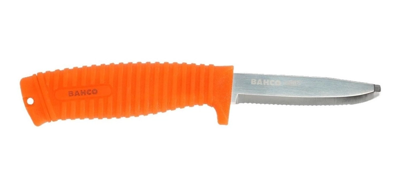 CUCHILLO DE RESCATE FLOTANTE CON MANGO FLUORESCENTE BAHCO - 3