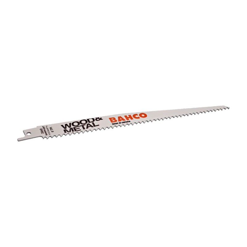 PACK 2 HOJAS DE SIERRA SABLE MADERA & METAL 300MM - BAHCO - 3