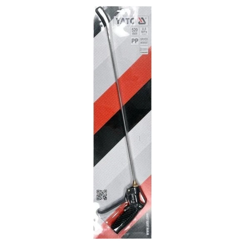 PISTOLA SOPLADO YATO YT-23733 BOQUILLA LARGA 520MM COMPRESOR - 2