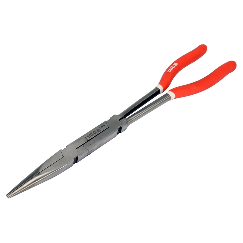 ALICATE PUNTA LARGA YATO YT-20400 340MM 2 ARTICULACIONES CRV - 1