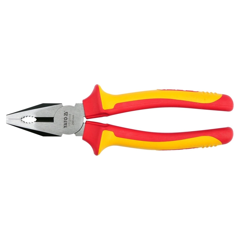 ALICATE UNIVERSAL YATO YT-21153 AISLADO 1000V VDE 200MM 8'' - 1