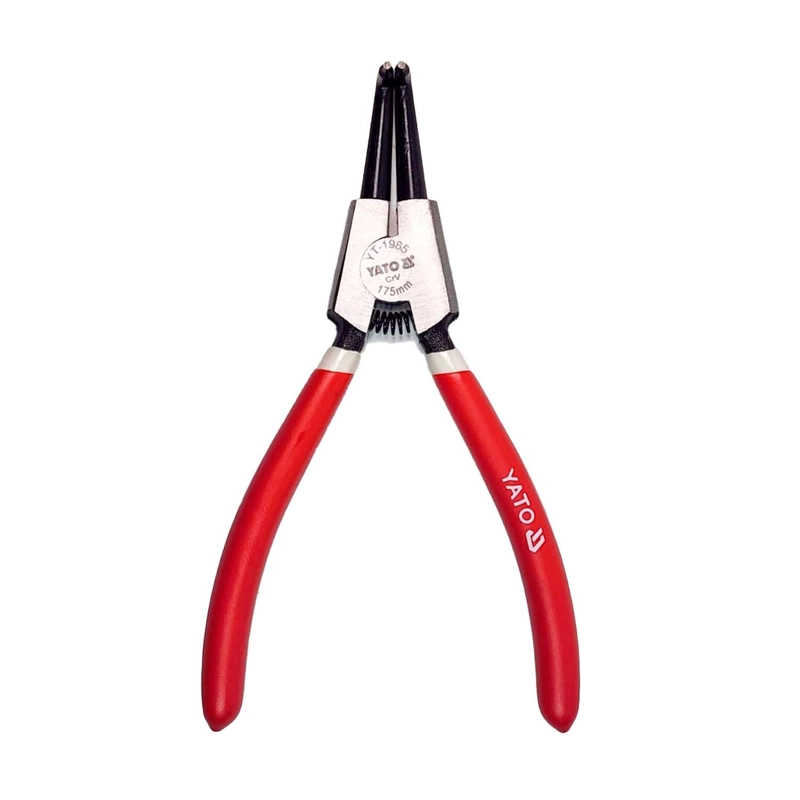 ALICATE ANILLO SEEGER YATO YT-2141 EXTERNO CURVO 175MM CRV - 1