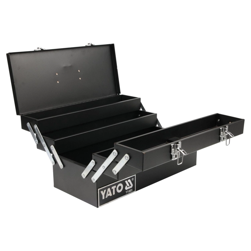 CAJA HERRAMIENTAS YATO YT-0885 CANTILEVER ACERO 460X200MM - 2