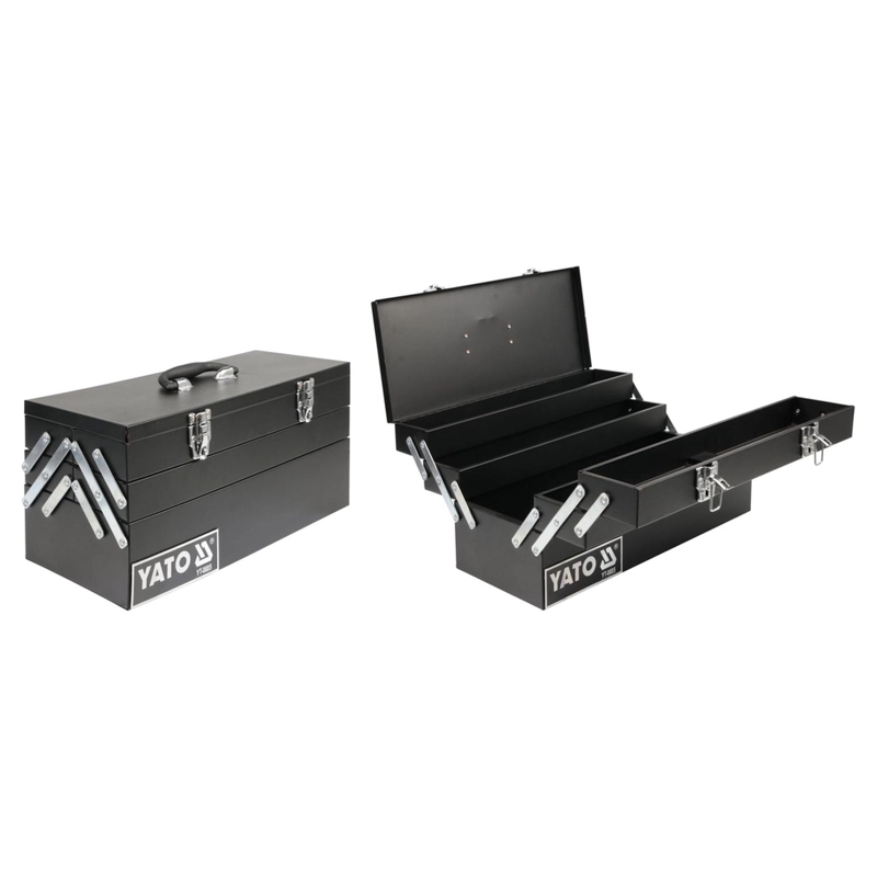 CAJA HERRAMIENTAS YATO YT-0885 CANTILEVER ACERO 460X200MM - 3
