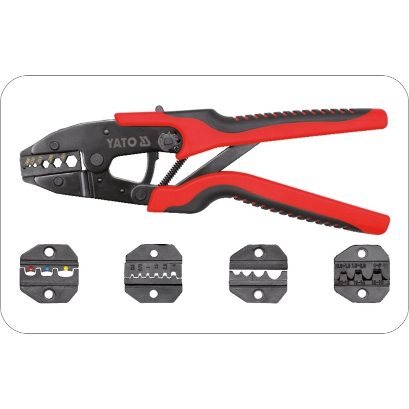 KIT ALICATE CRIMPADORA YATO YT-2245 6 PIEZAS - 5