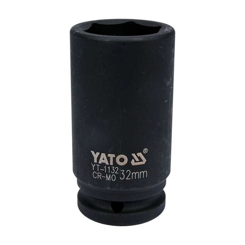 DADO DE IMPACTO LARGO HEXAGONAL 3/4'' 32MM - YATO - 1